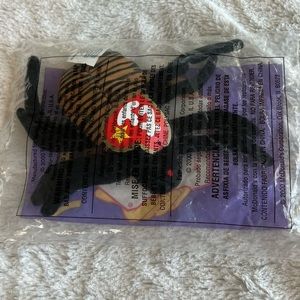 New Spinner the Spider Ty Teenie Beany Baby